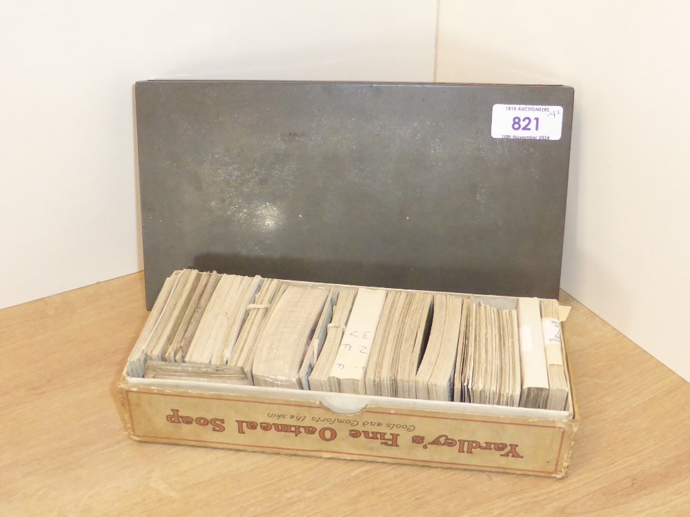 COLLECTION OF CIGARETTE & TRADE CARDS, INCLUDING 1920's BOYS' FRIEND Two containers, largely (1 of 5)