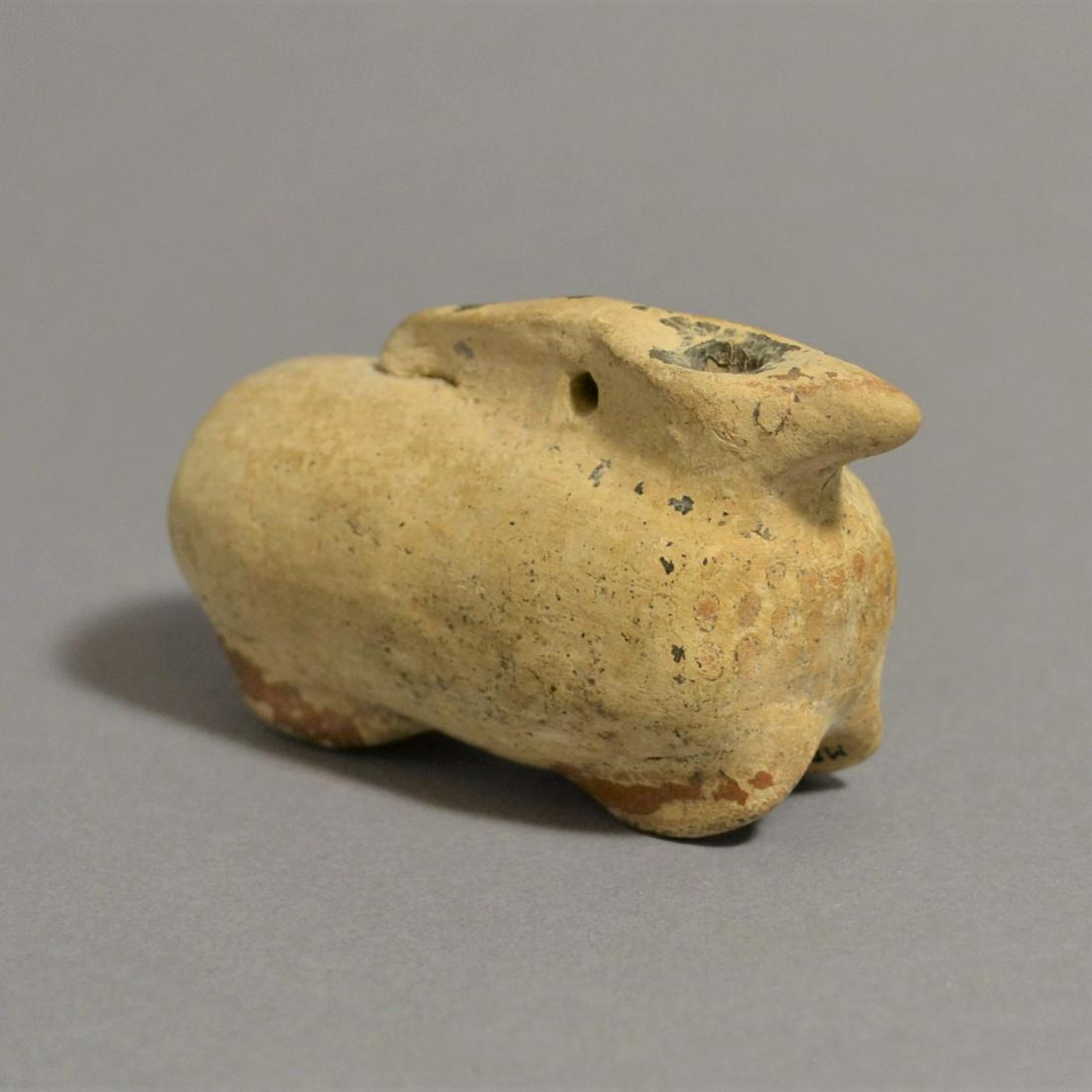 Ancient Corinthian Aryballos In The Shape Of A Hare (1 of 4)