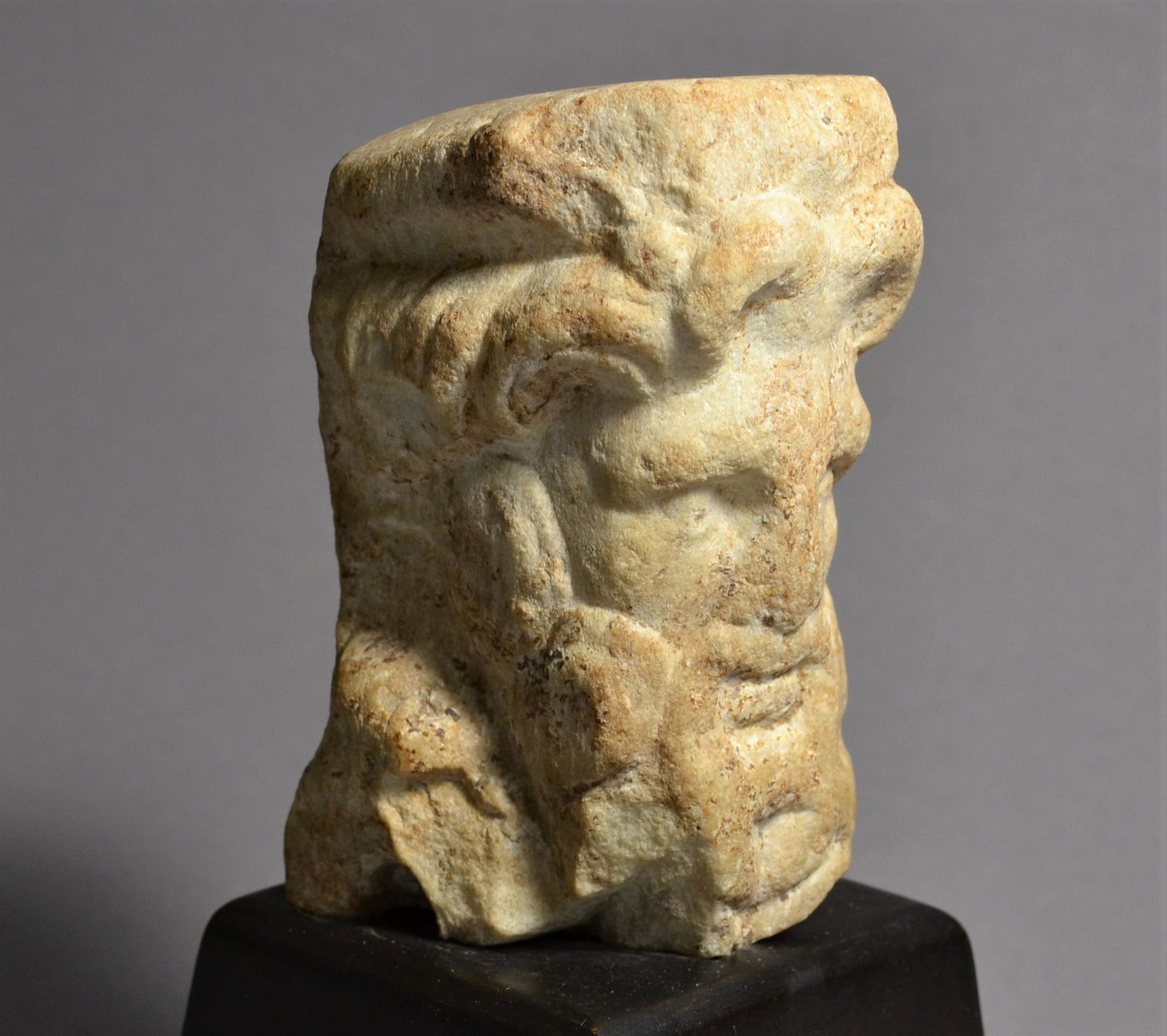 Ancient Roman Marble Head From A Herm (1 of 9)