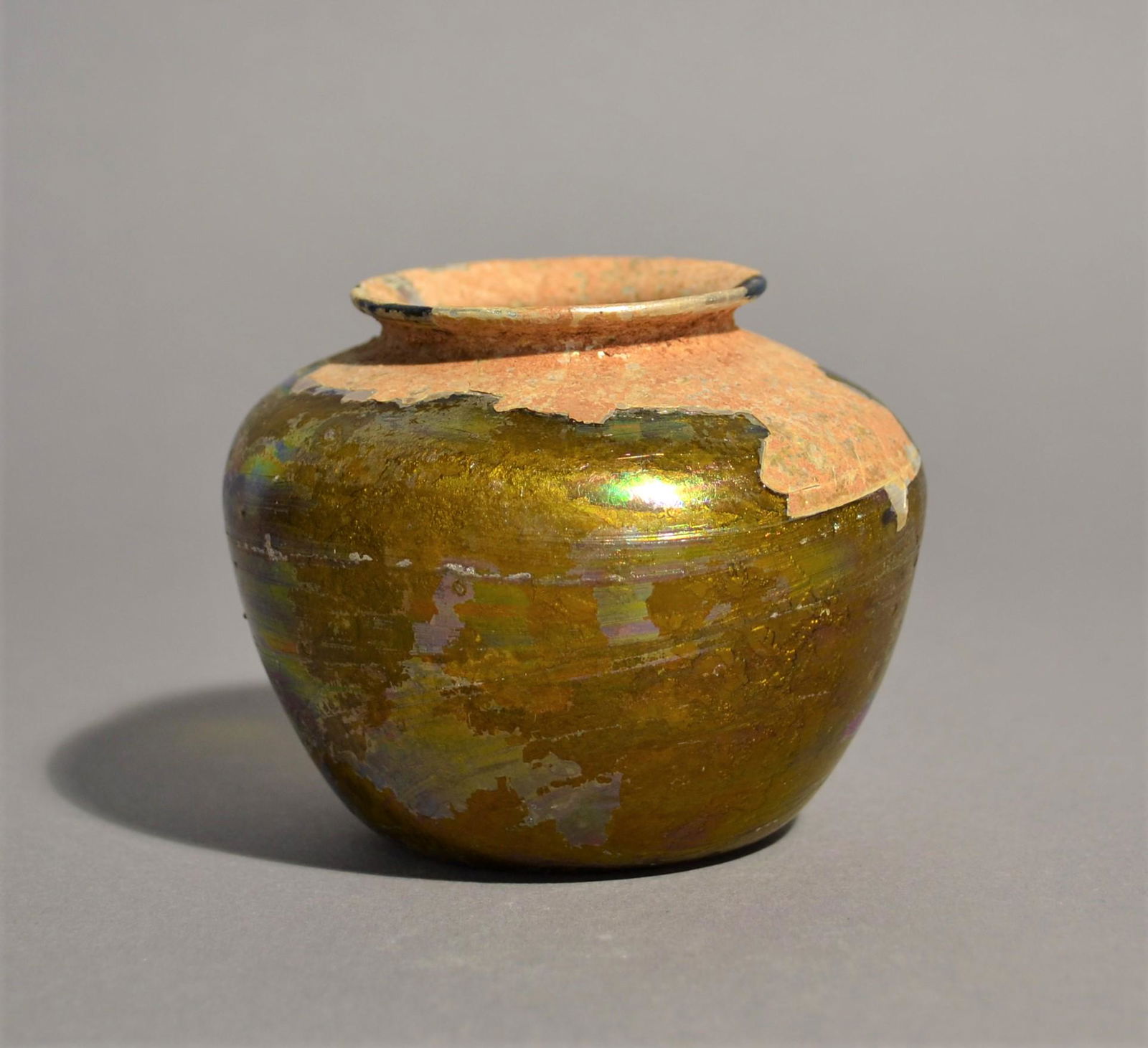 Ancient Roman Glass Jar (1 of 7)