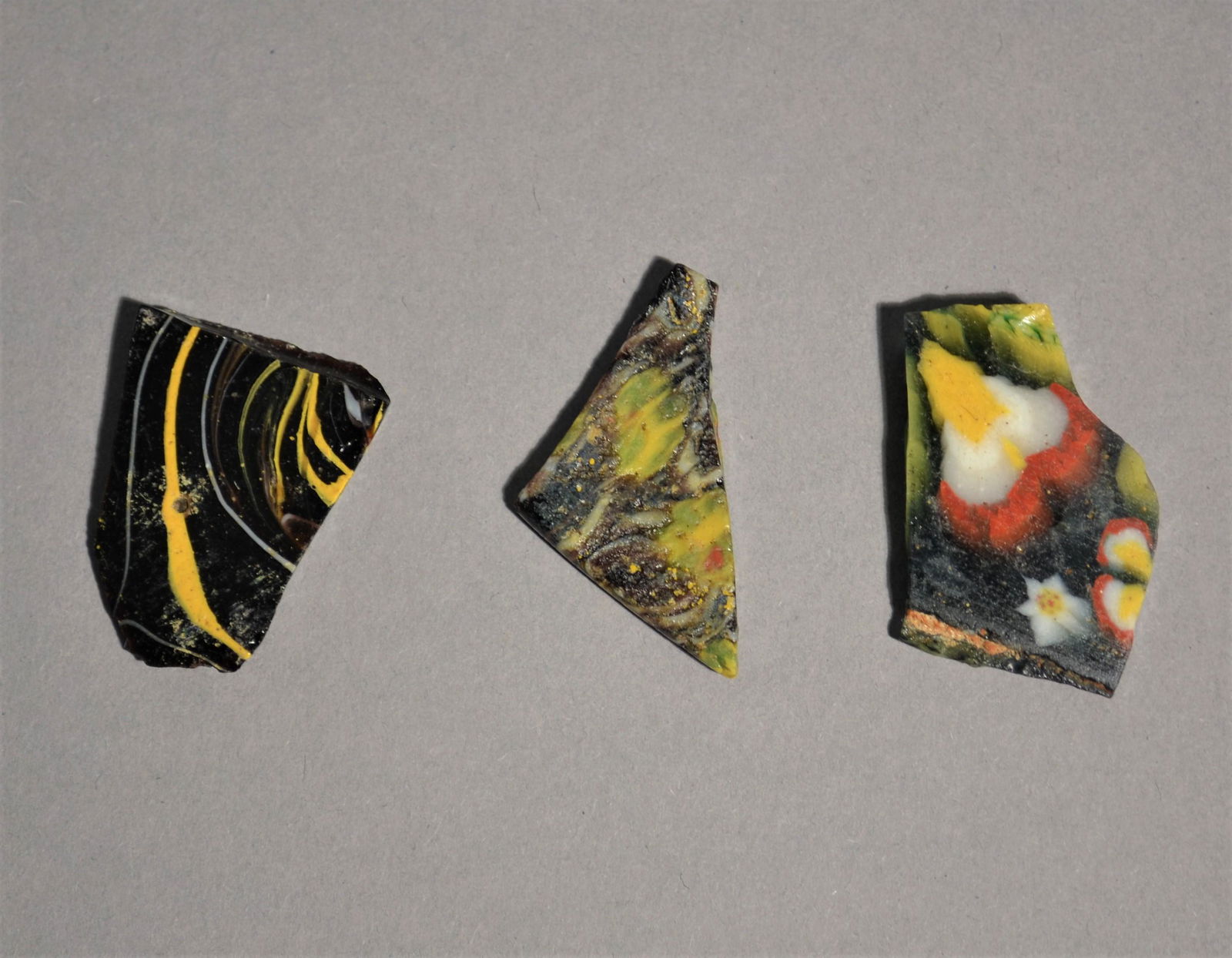 Ancient Egyptian Glass Fragments (3) (1 of 2)