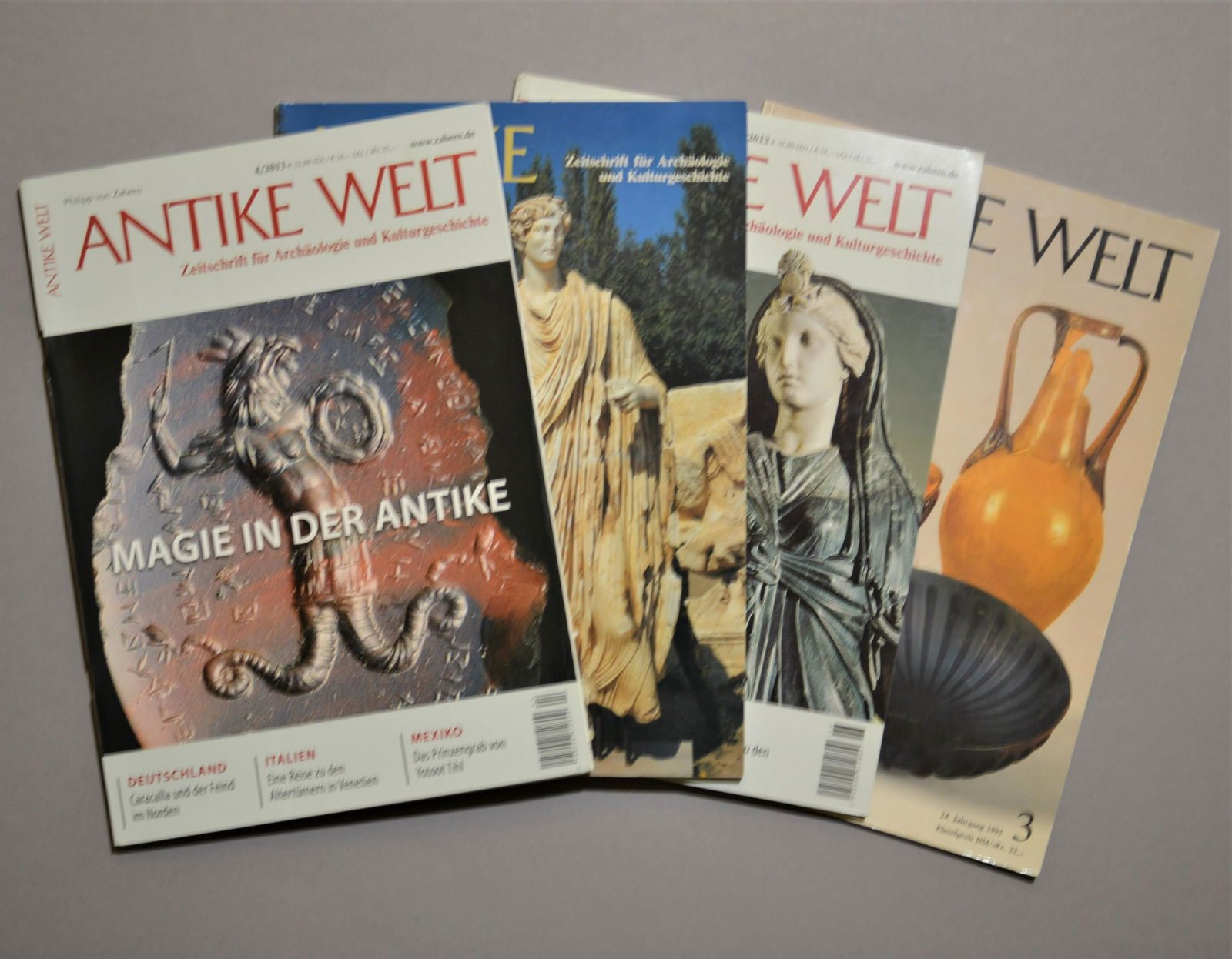 Lot Of 4 Magazines : Antike Welt (1 of 1)
