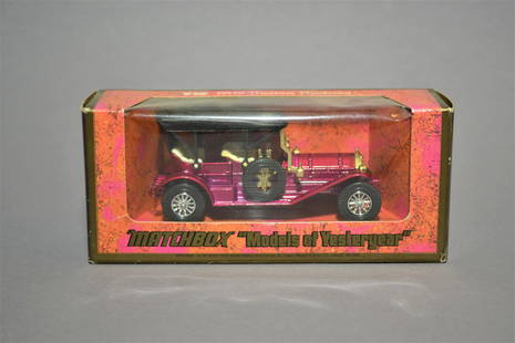 Matchbox 1973 - Model of Yesteryear 1973 - MIB - Vintage: Matchbox - Model of Yesteryear 1973 - 1909 Thomas Flyabout - MIB From Matchbox - (17 x 7 x 6 cm)