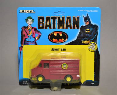 Batman - Joker Van - Vintage - 1989 - MOC - TM & DC Comics Inc. - ERTL: Batman - Joker Van - Vintage - 1989 - MOC - TM & DC Comics Inc. - ERTL - (20 x 15 x 4 cm)