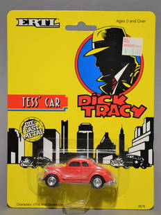 Dick Tracy - Tess' Car - MOC - Vintage - 1990 - ERTL: Dick Tracy - Tess' Car - MOC - Vintage - 1990 - ERTL - (16 x 13 x 4 cm)