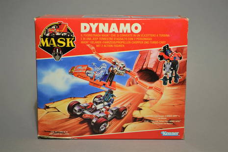 Mask - Dynamo - Sealed MIB - Vintage - 1986 - Kenner: Mask - Dynamo - Sealed MIB - Vintage - 1986 - Kenner - (15 x 12 x 8 cm)