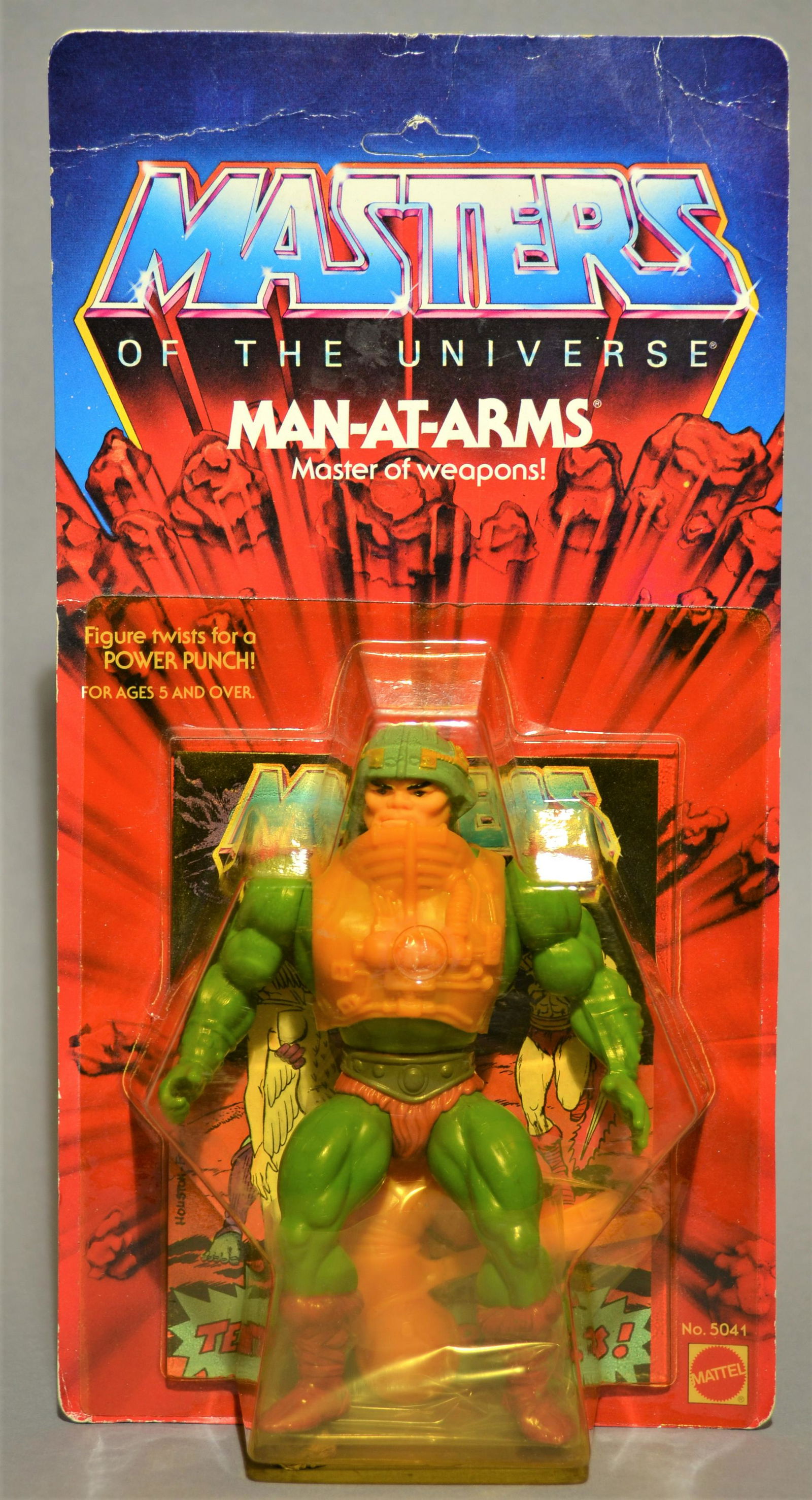 MOTU - Man-At-Arms US - MOC - 12-Back - Vintage - 1982 - Mattel (1 of 2)