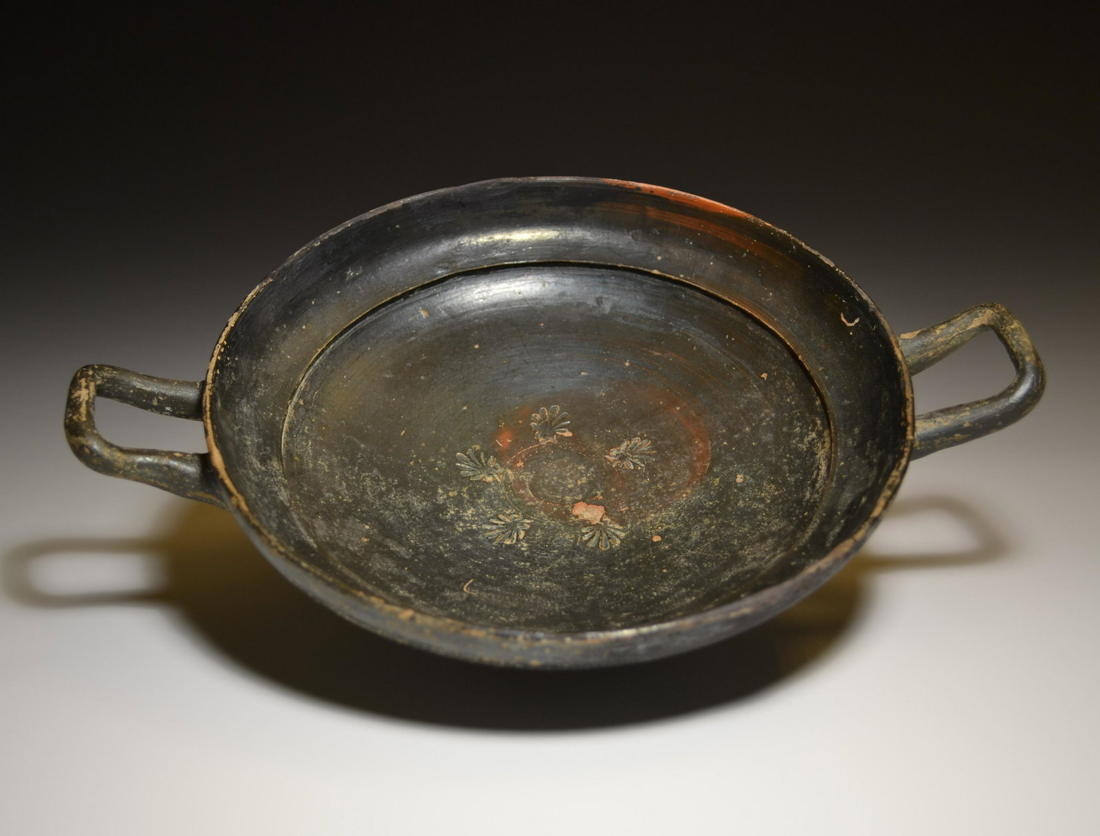Ancient Greek Kylix With Floral Stamp Decoration (1 of 3)