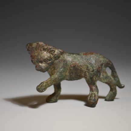 Ancient Roman Bronze Figure Of A Lion (1 of 6)