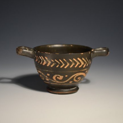 Ancient Apulian Skyphos Xenon Group (1 of 4)