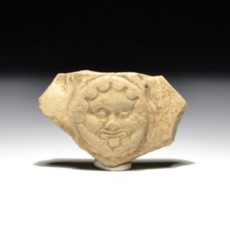 A GREEK HEAD OF A GORGO (1 of 3)