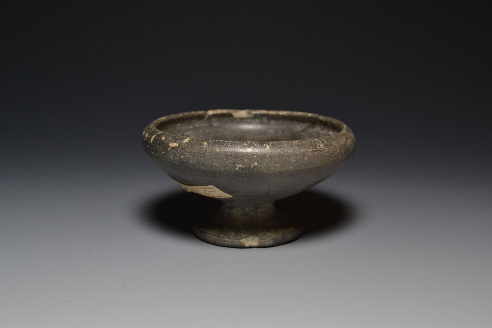 SMALL ETRUSCAN BUCCHERO BOWL (1 of 3)