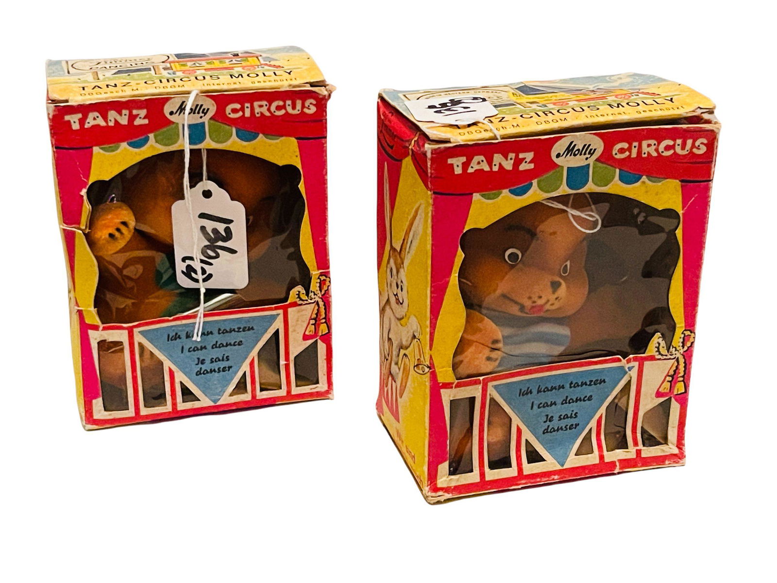 Two Original Dancing Bears (1 of 2)