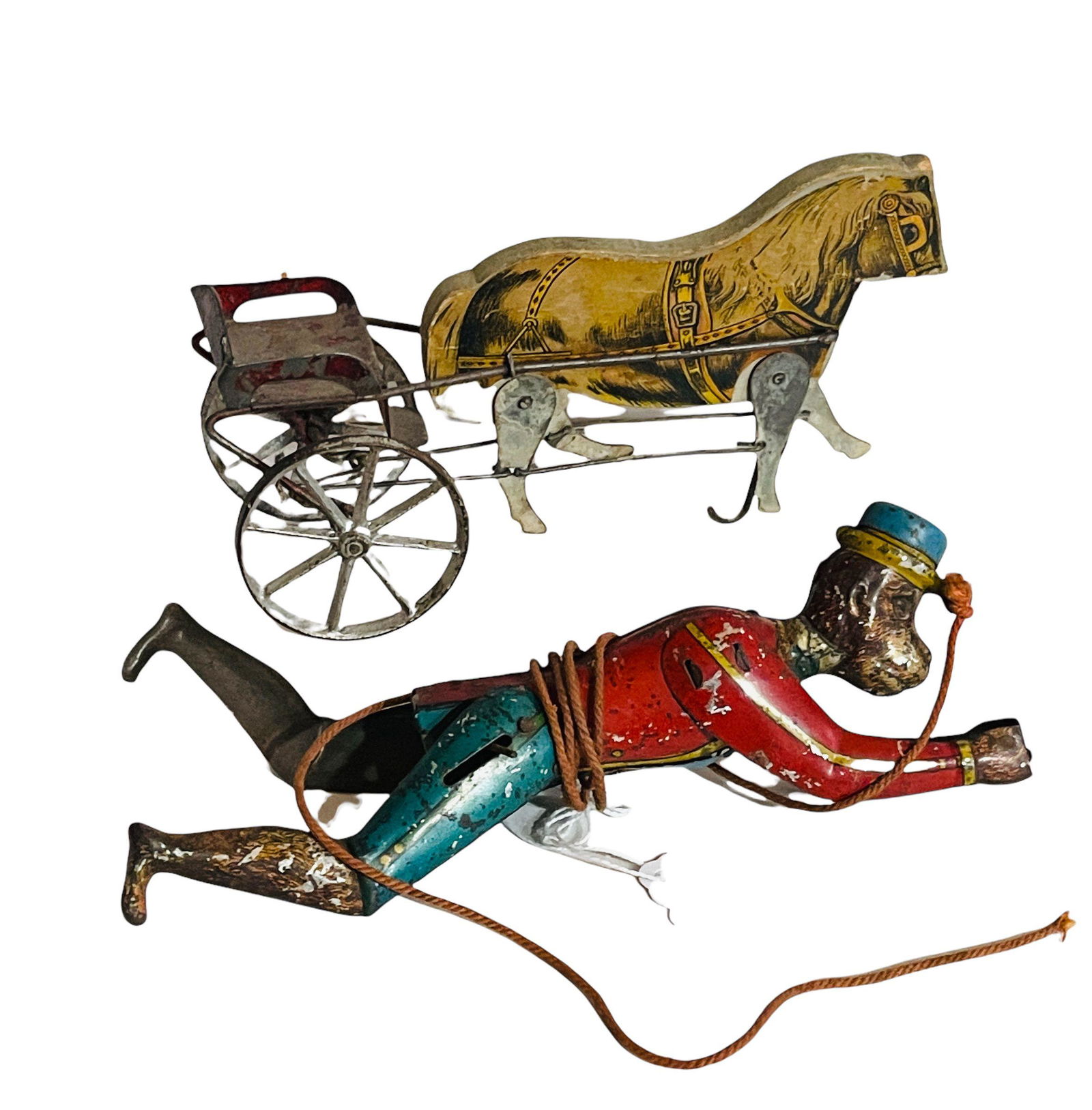 Two Toys - Gibbs Pony Gig & German Climbing Monkey (1 of 2)