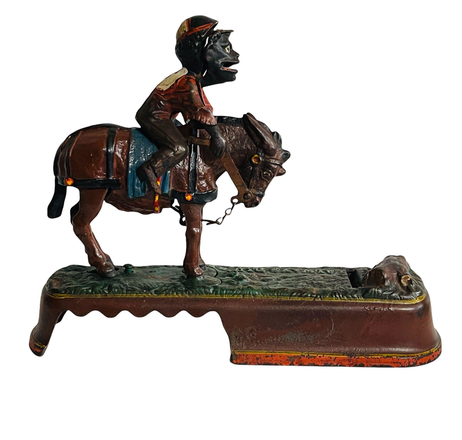 I Always Did 'Spise a Mule Toy Bank - Jockey Version (1 of 3)