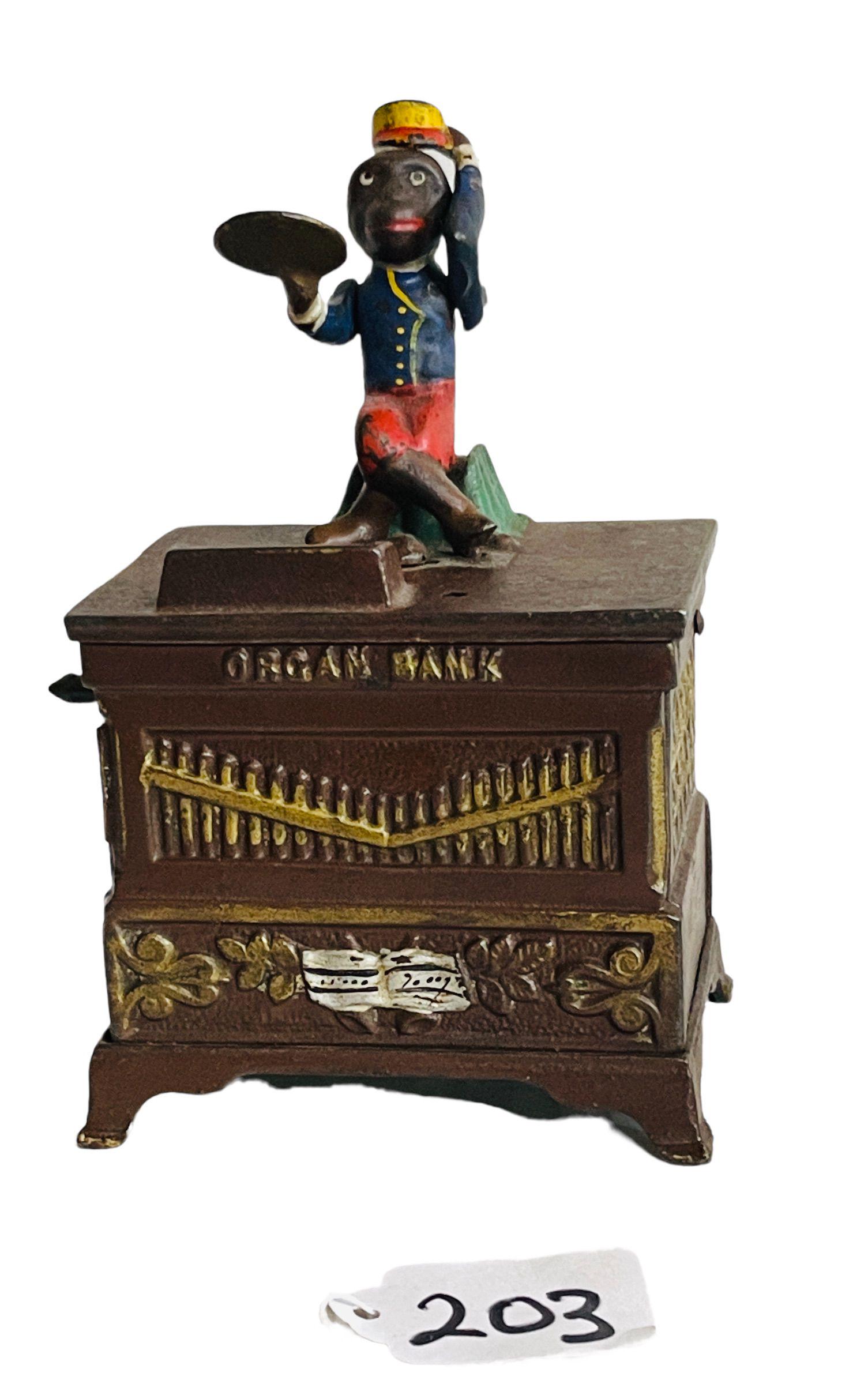 Cast Iron Medium Size Organ Bank made by Kyser & Rex (1 of 4)