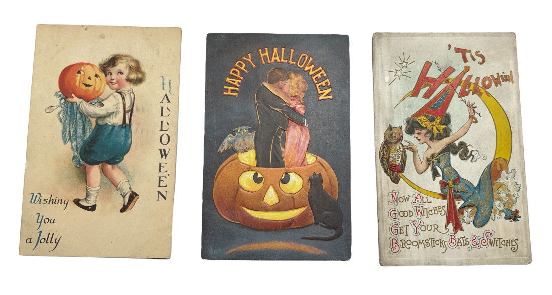 Three Early Halloween Postcards (1 of 2)