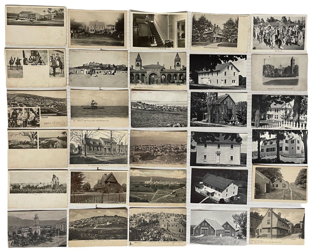 Group Lot of 30 Early Monochromatic Geographic. (1 of 2)