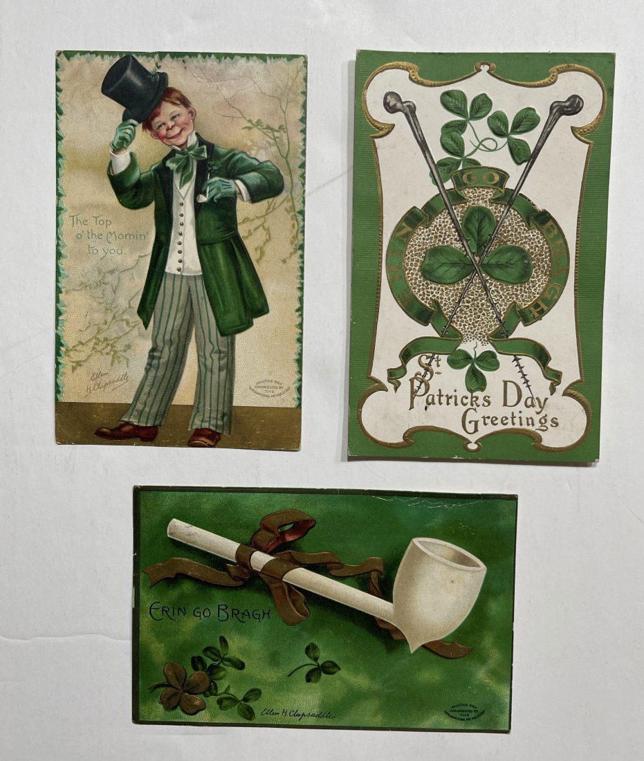 Three Rare St. Patrick's Day Postcards (1 of 2)