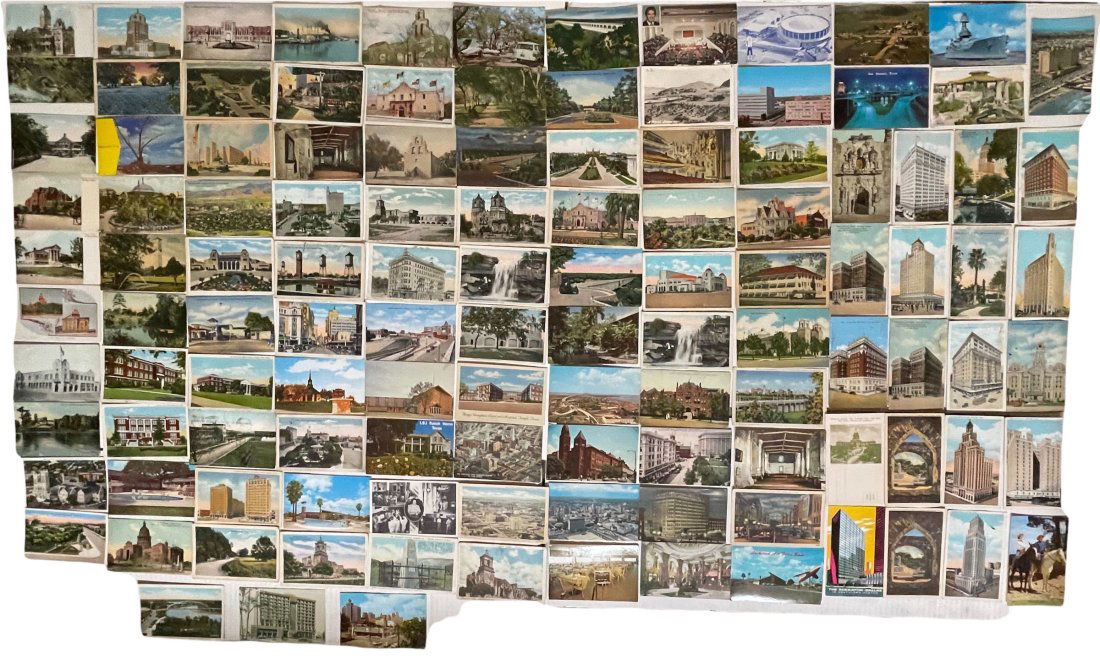 Large Group of 119 Sight-Seeing Postcards. (1 of 2)