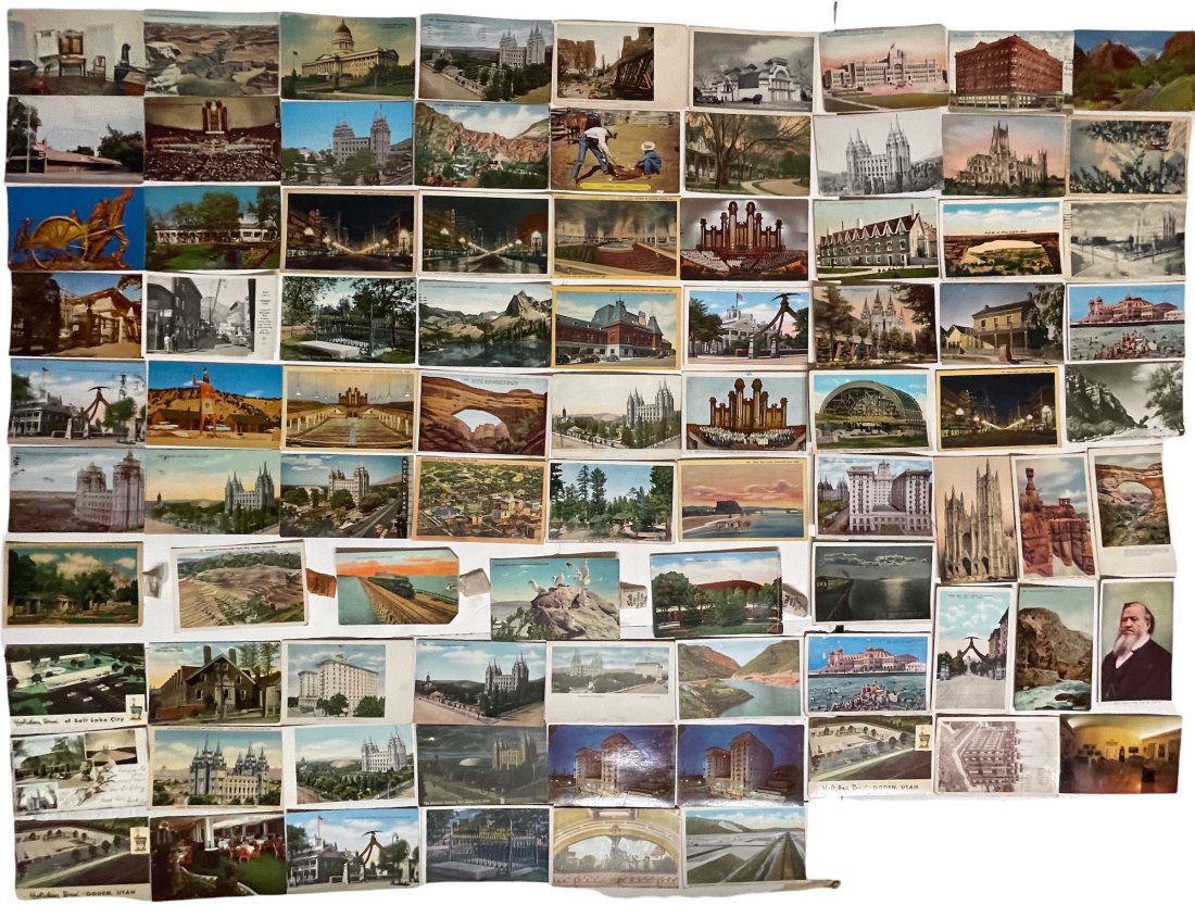 Large Group of 86 Sight-Seeing Postcards. (1 of 2)