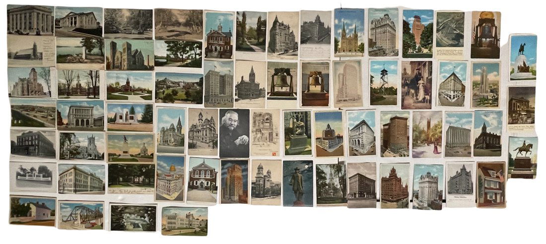 Large Group of 96 Sight-Seeing Postcards. (1 of 2)