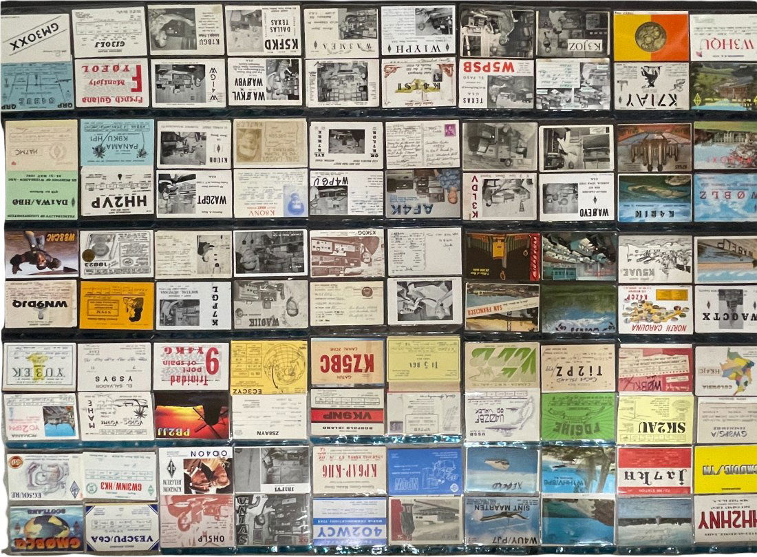 Impressive Collection of 283 Ham Radio Postcards. (1 of 9)
