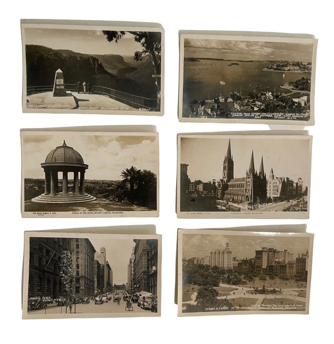 Collection of 6 Early Unused Photographic Postcards (1 of 2)