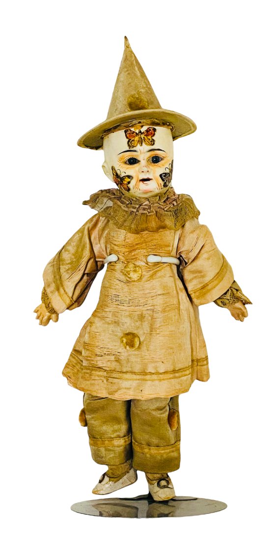 Early European Magician Doll in Wizard Costume. (1 of 2)