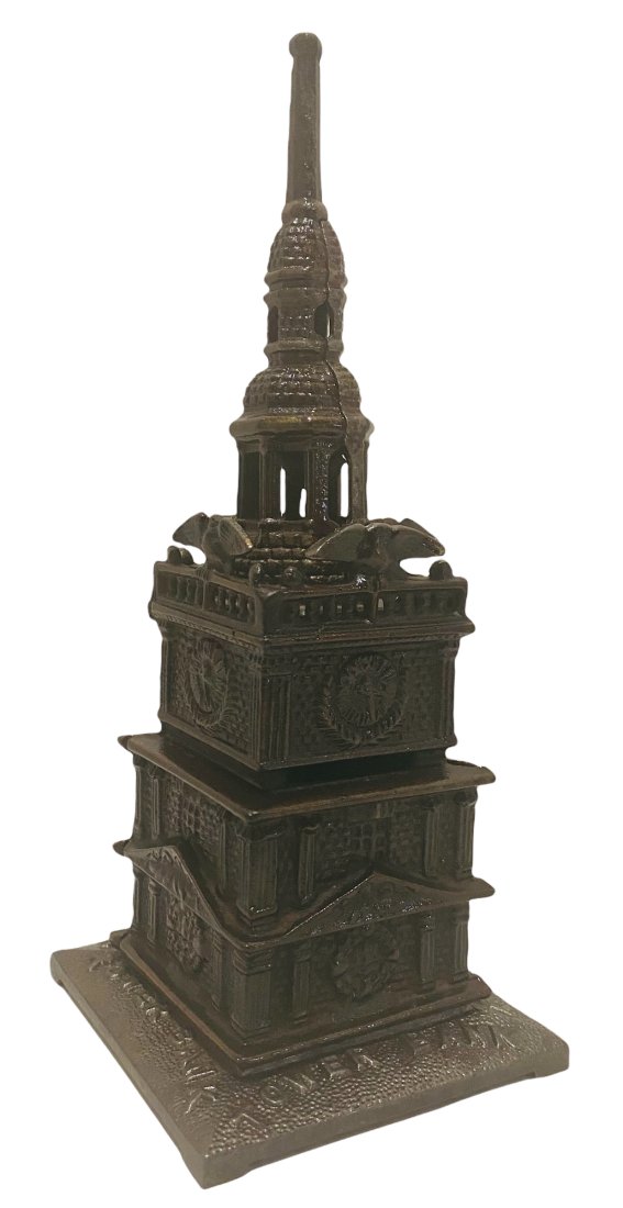 Cast Iron Tower Still Bank - By Sydenham & McCoustra (1 of 2)
