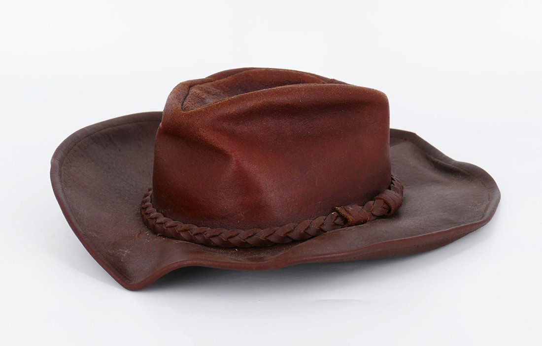 Minnetonka Men's Buffalo Leather Outback Hat (1 of 3)
