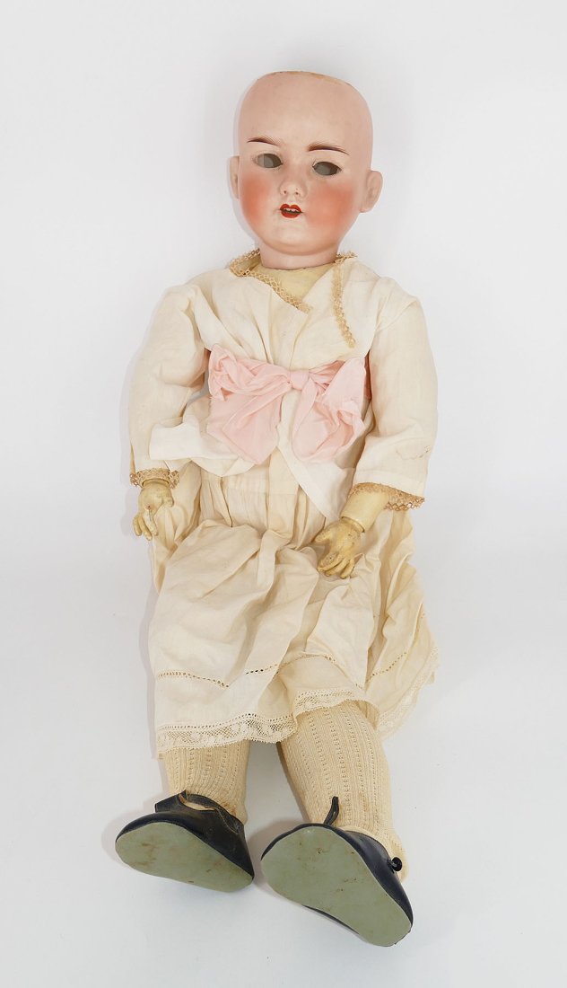 Armand Marseille German Bisque Doll 390 - 30" Tall (1 of 8)