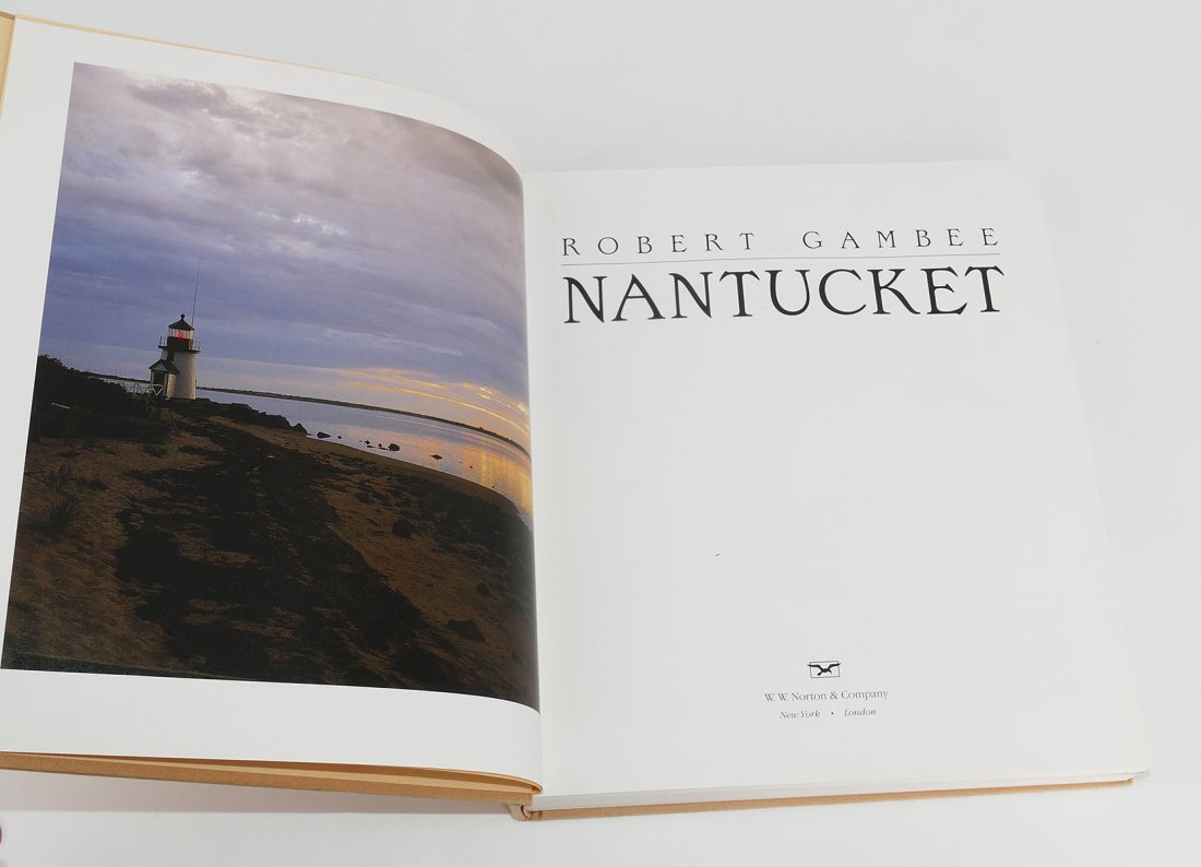 Book - Nantucket - Robert Gambee - Hand Signed (1 of 7)
