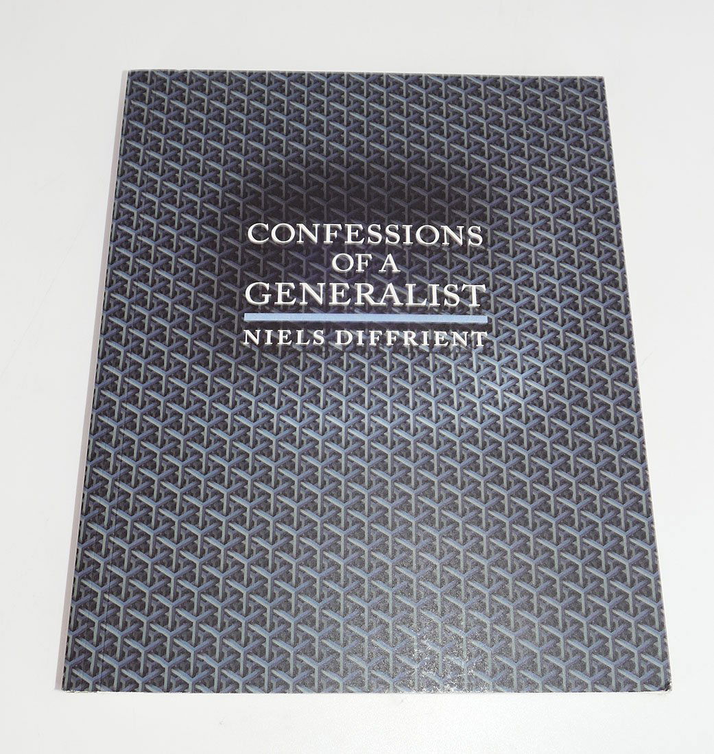 Book - Confessions of a Generalist - Niels Diffrient: Book - Confessions of a Generalist - Niels Diffrient. Paperback - 200 Pages - In Excellent Condition. This is not a book...it's a dynamic communication product that avoids typical book limitations. In
