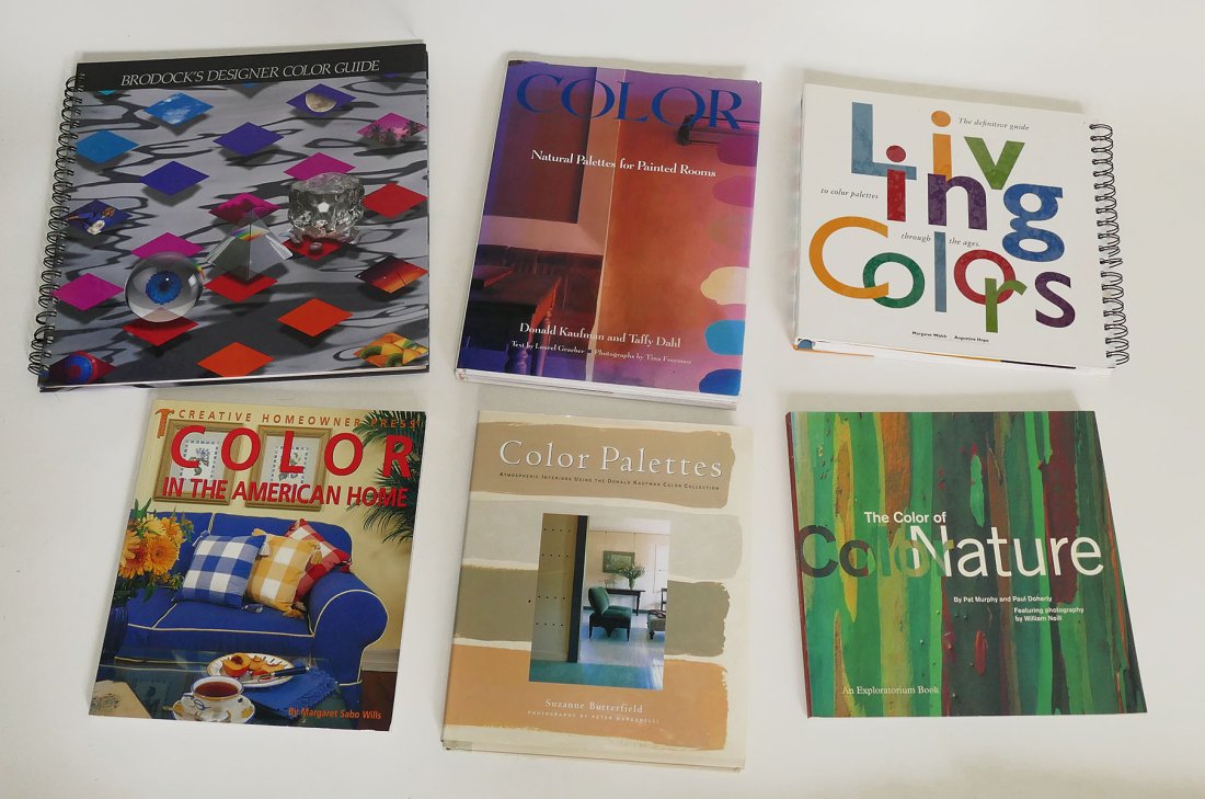 6 Different Books On Color - Interiors, Home, Nature, Palette (1 of 7)