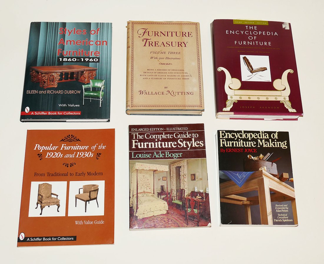 6 Books On Furniture Styles & Making (1 of 7)