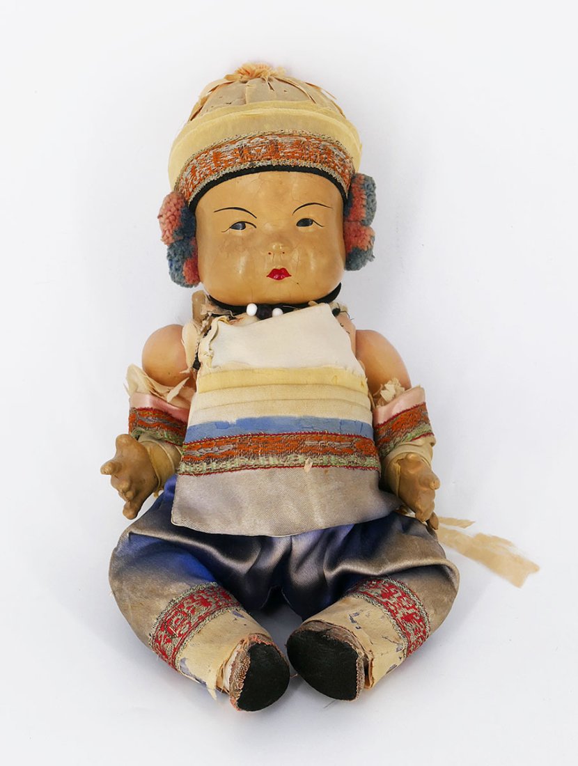 1920s-30s Ling Ling Composition Doll (1 of 3)