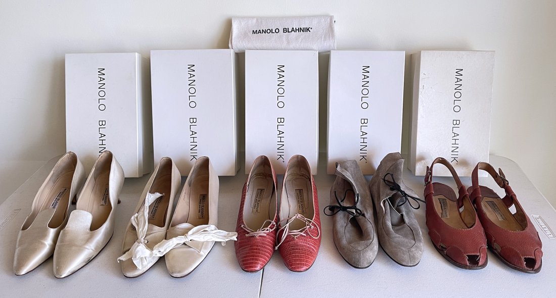 5 Pairs Of Manolo Blahnik Women's Shoes (1 of 16)
