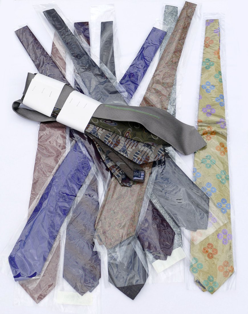 12  Alexander Julian Men's Silk Ties - Never Worn (1 of 3)