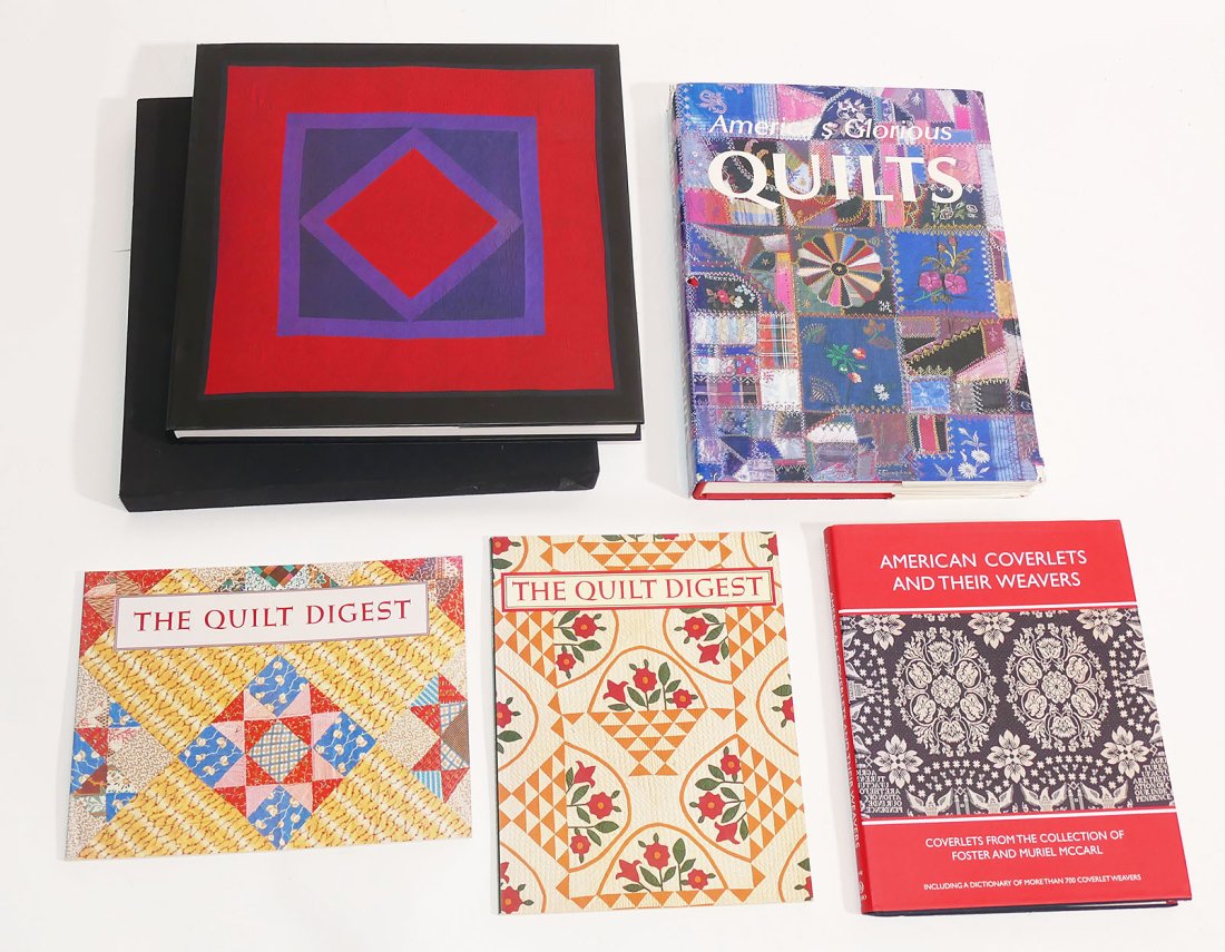 5 Books On Quilts And Coverlets (1 of 2)