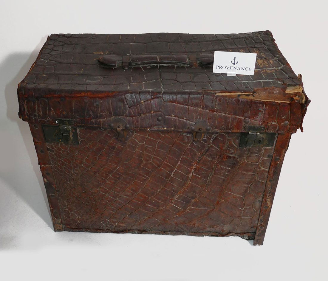 Vintage Crocodile Travel Bag (1 of 11)