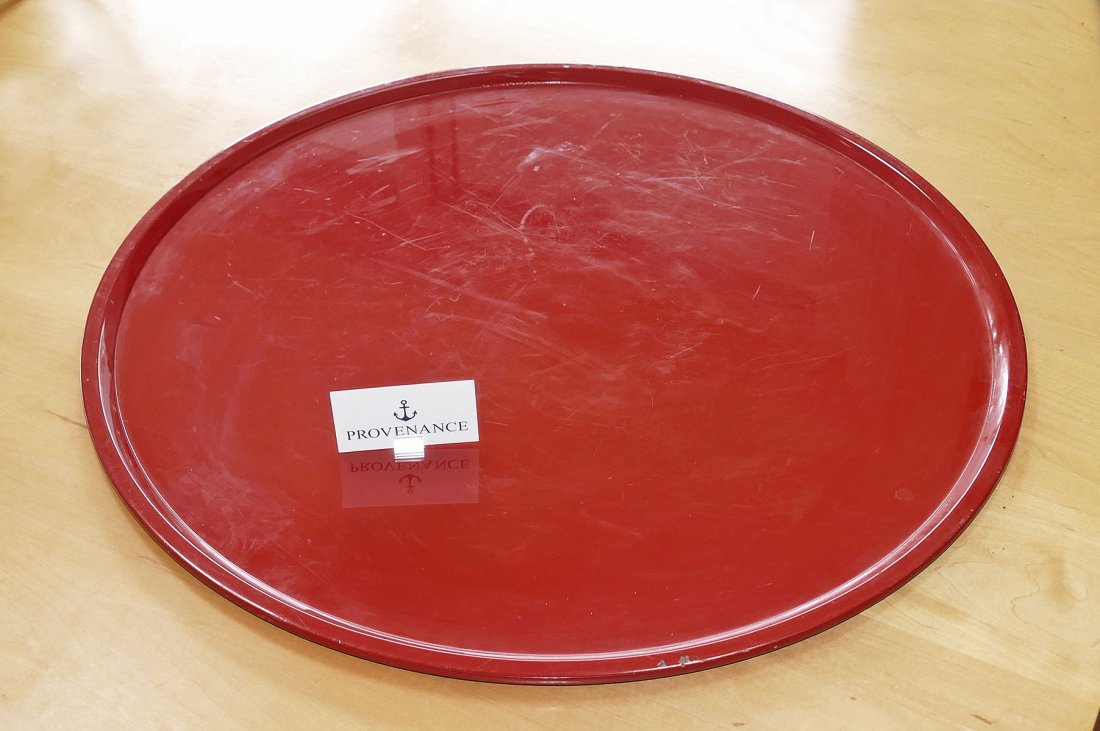 Large Lacquered Serving Tray (1 of 4)