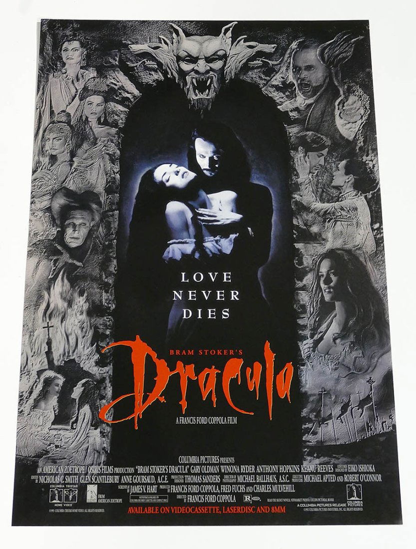 Original One-Sheet Movie/Video Poster - Bram Stroker's Dracula (1993) - Keanu Reeves, Gary Oldman (1 of 1)