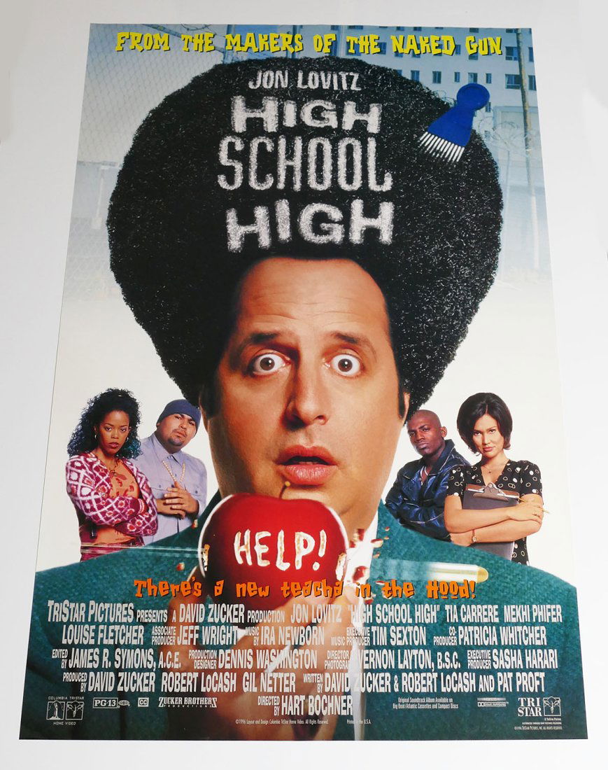 Original One-Sheet Movie/Video Poster - High School High (1996) - Jon Lovitz (1 of 1)