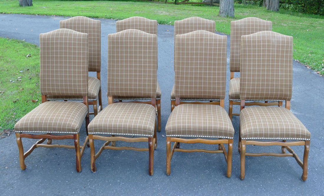 Set Of 8 Ralph Lauren Dining Chairs (1 of 11)