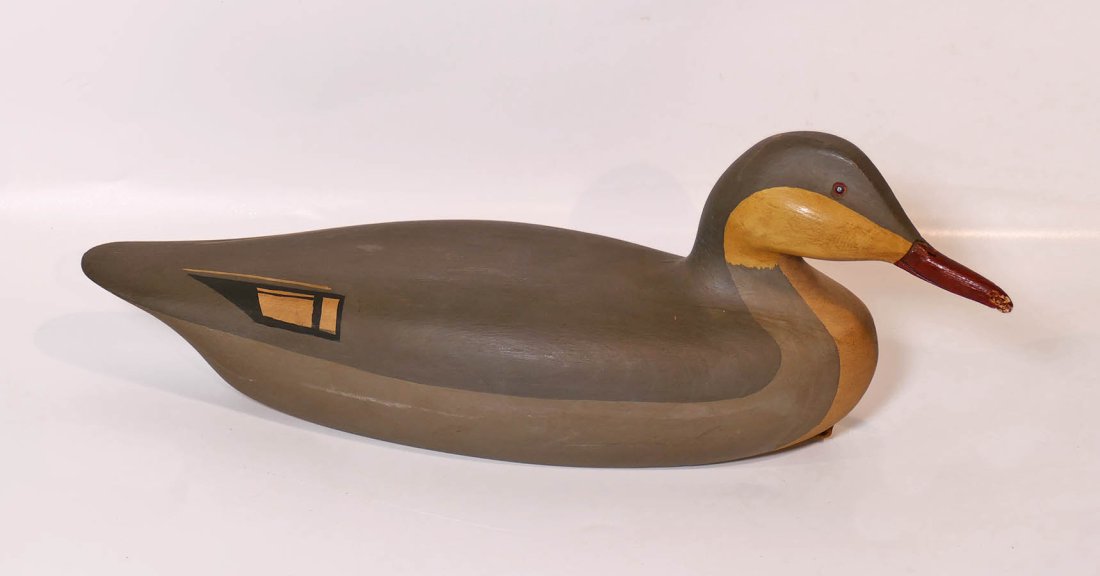 Fred J. Dobbins (Maine) Merganser Duck Decoy (1 of 5)