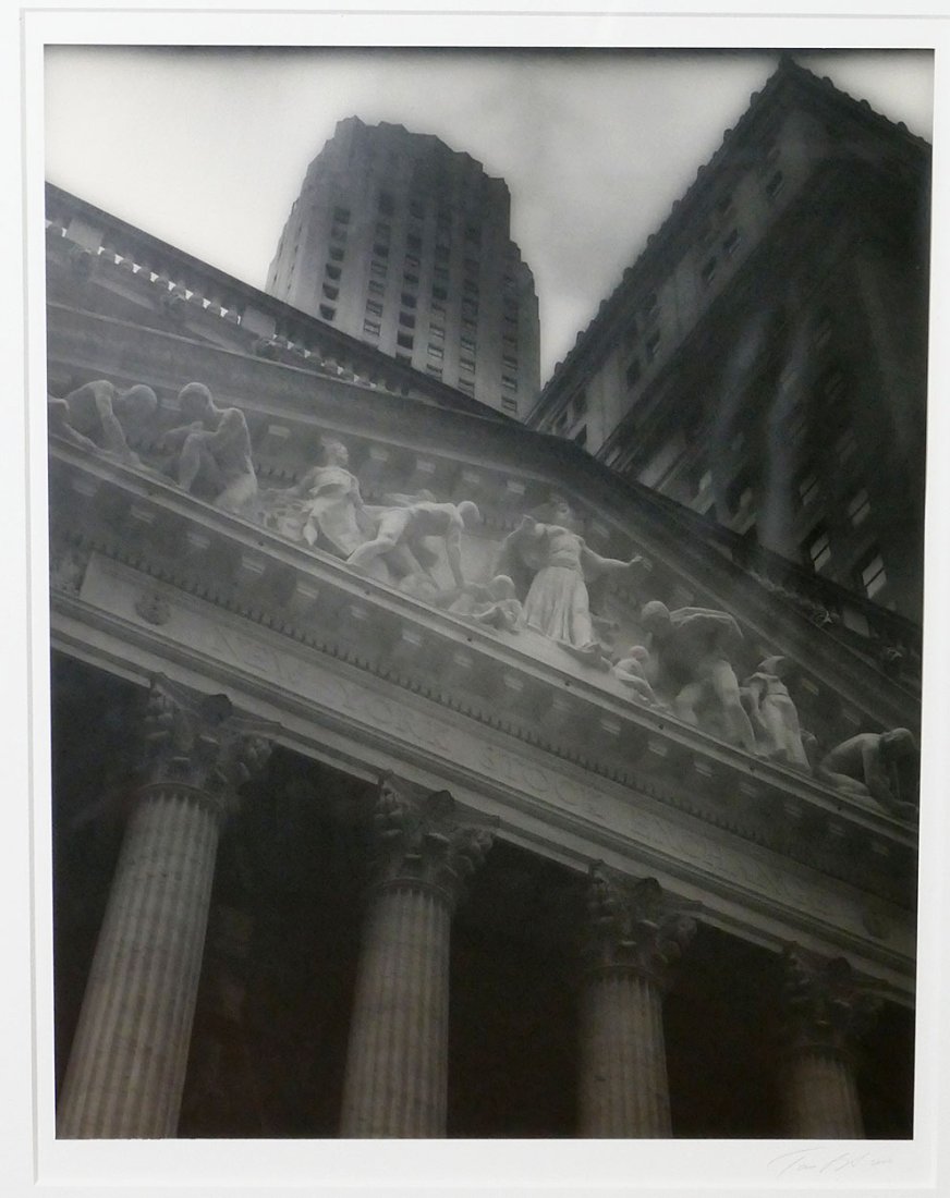 Tom Baril (American, B. 1952) Silver Gelatin Photograph - NY Stock Exchange (1 of 5)