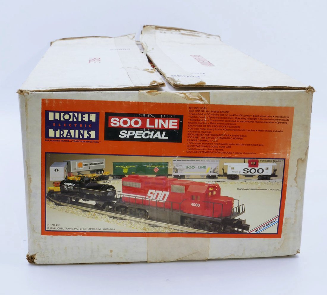Lionel 11738 Soo Line Special Set - Never Used - OB (1 of 13)