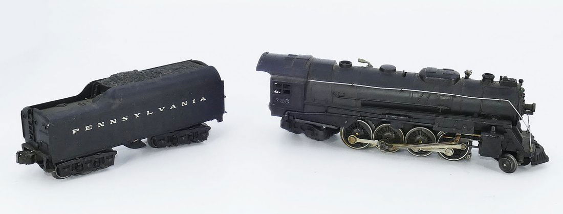 Lionel 726 Prewar 2-8-4 Berkshire Locomotive & 2671W Pennsylvania Tender: Lionel 726 Prewar 2-8-4 Berkshire Locomotive & 2671W Pennsylvania Tender. In Good Condition.