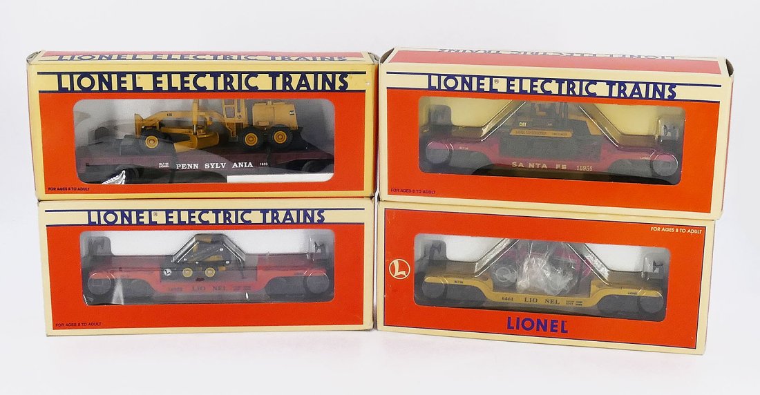 Lionel 16934 16955 16957 16958 Flatcar With Ertl Tractors, Etc - New / Never Used - In Orignal Boxes (1 of 6)